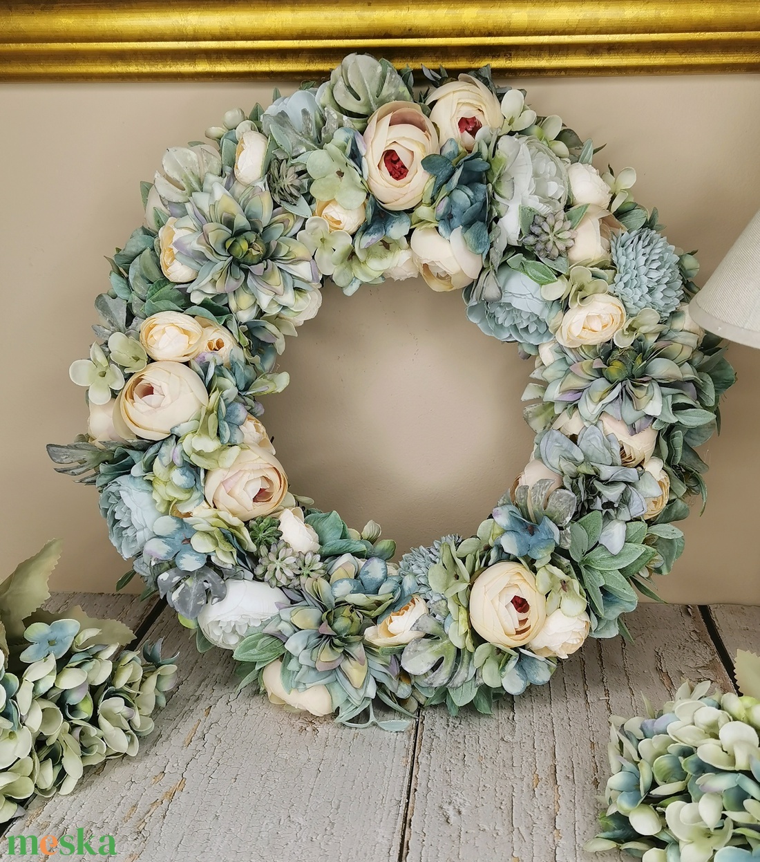 Nyári kopogtató - otthon & életmód - dekoráció - ajtó- és ablak dekoráció - ajtódísz & kopogtató - Meska.hu