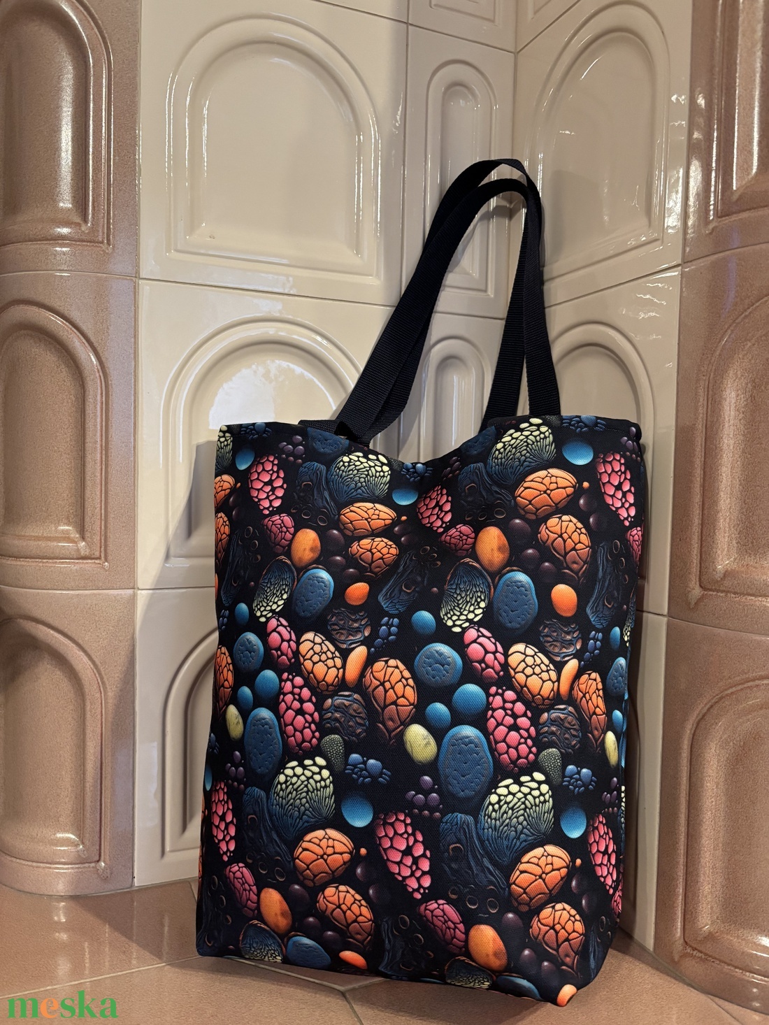 Bevásárló táska, erős vászonból  - táska & tok - bevásárlás & shopper táska - shopper, textiltáska, szatyor - Meska.hu