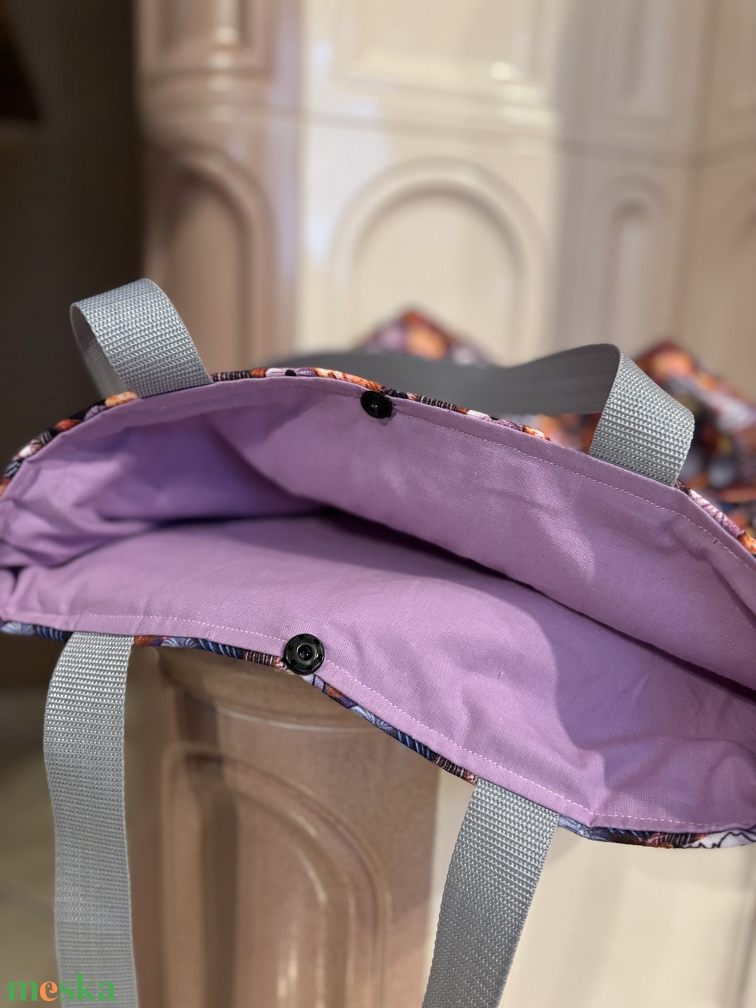 Bevásárló táska, erős vászonból - táska & tok - bevásárlás & shopper táska - shopper, textiltáska, szatyor - Meska.hu