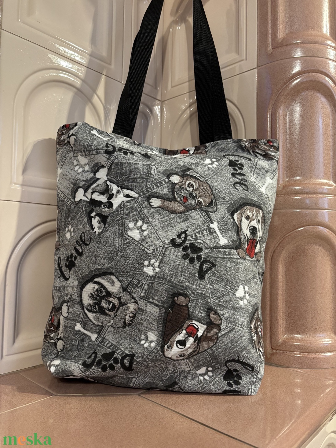 Bevásárló táska, erős vászontáska  - táska & tok - bevásárlás & shopper táska - shopper, textiltáska, szatyor - Meska.hu