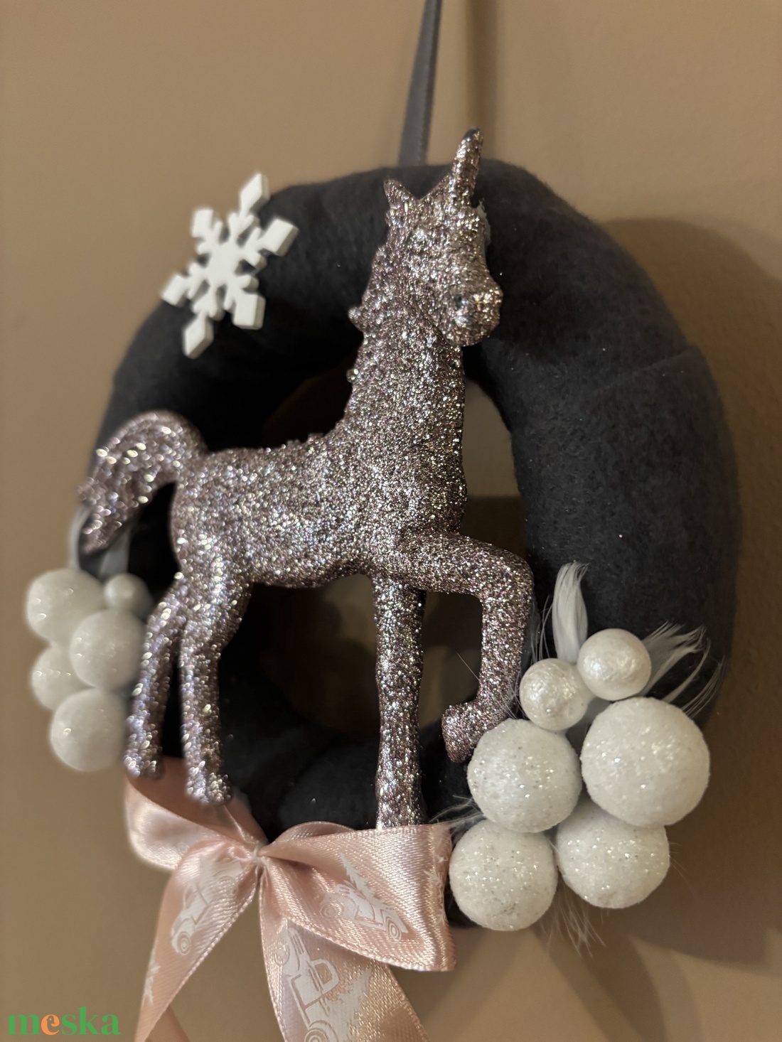 Karácsonyi Ajtódísz - karácsony - adventi díszek - adventi ajtódísz - Meska.hu