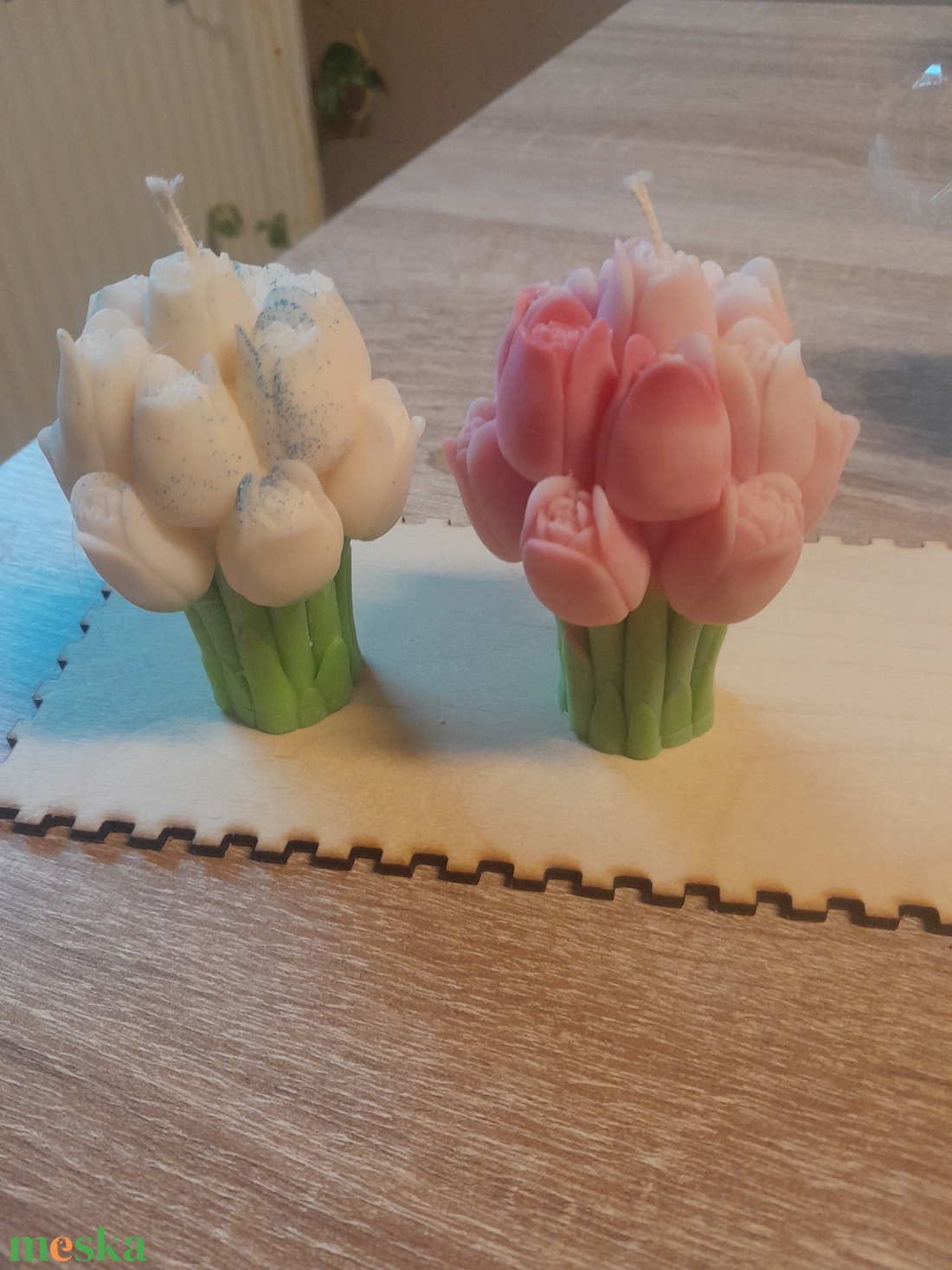 Tulipán csokor - kellékek & szerszámok - dekorációs kellékek - dekorációs gyertya - Meska.hu Tulipán csokor - kellékek & szerszámok - dekorációs kellékek - dekorációs gyertya - Meska.hu
