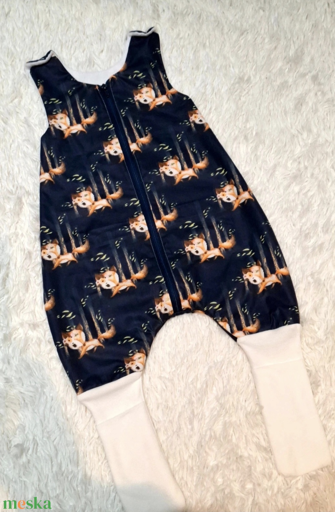 Süni lányos Kamáslis Tipegő hálózsák - baba - mama - babaruházat - tipegőhálózsák - Meska.hu