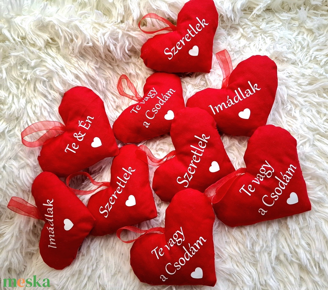 Szívből Neked mini párna - otthon & életmód - lakástextil - párna & párnahuzat - forma párna - Meska.hu