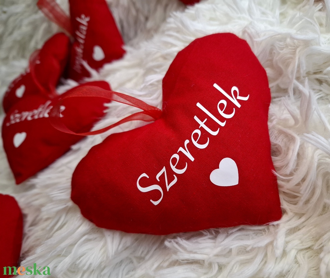 Szívből Neked mini párna - otthon & életmód - lakástextil - párna & párnahuzat - forma párna - Meska.hu