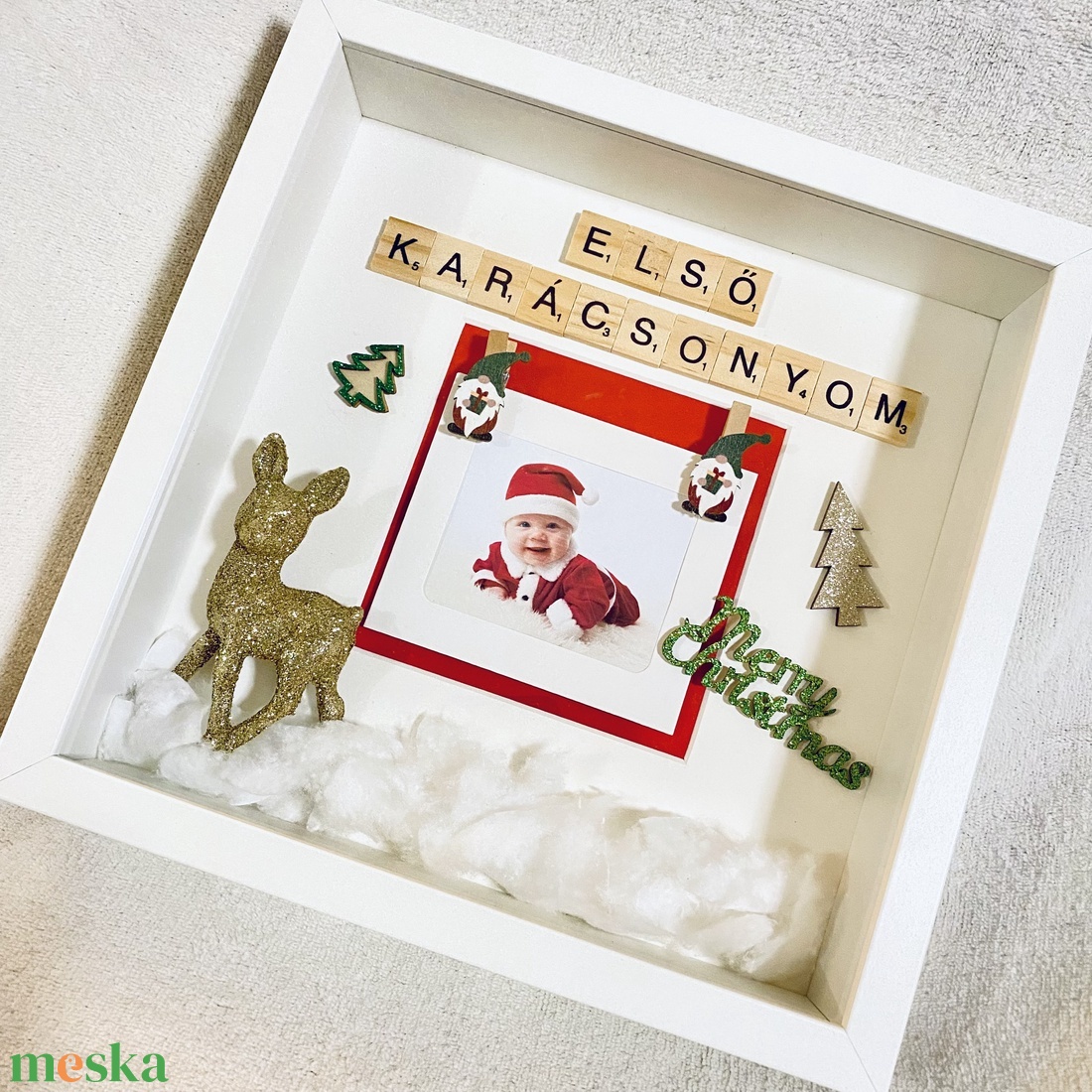 Első karácsonyom 3D képkeret, falikép, karácsonyi ajándék - karácsony - karácsonyi lakásdekoráció - karácsonyi lakásdíszek - Meska.hu Első karácsonyom 3D képkeret, falikép, karácsonyi ajándék - karácsony - karácsonyi lakásdekoráció - karácsonyi lakásdíszek - Meska.hu