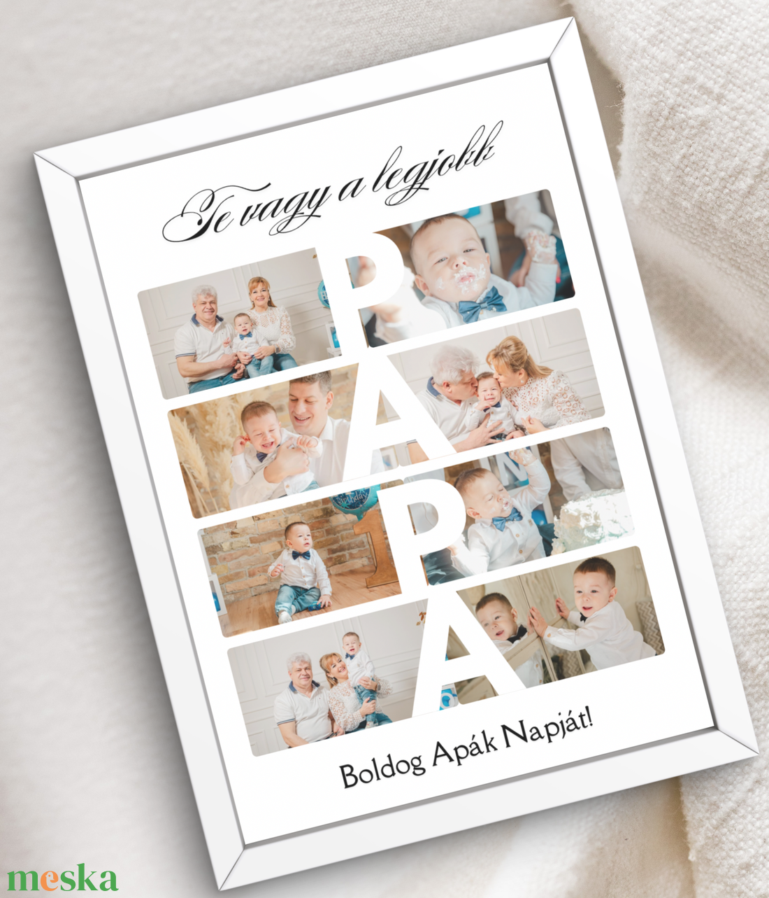 Boldog Apák napját falikép - otthon & életmód - papír, írószer - album & fotóalbum - Meska.hu