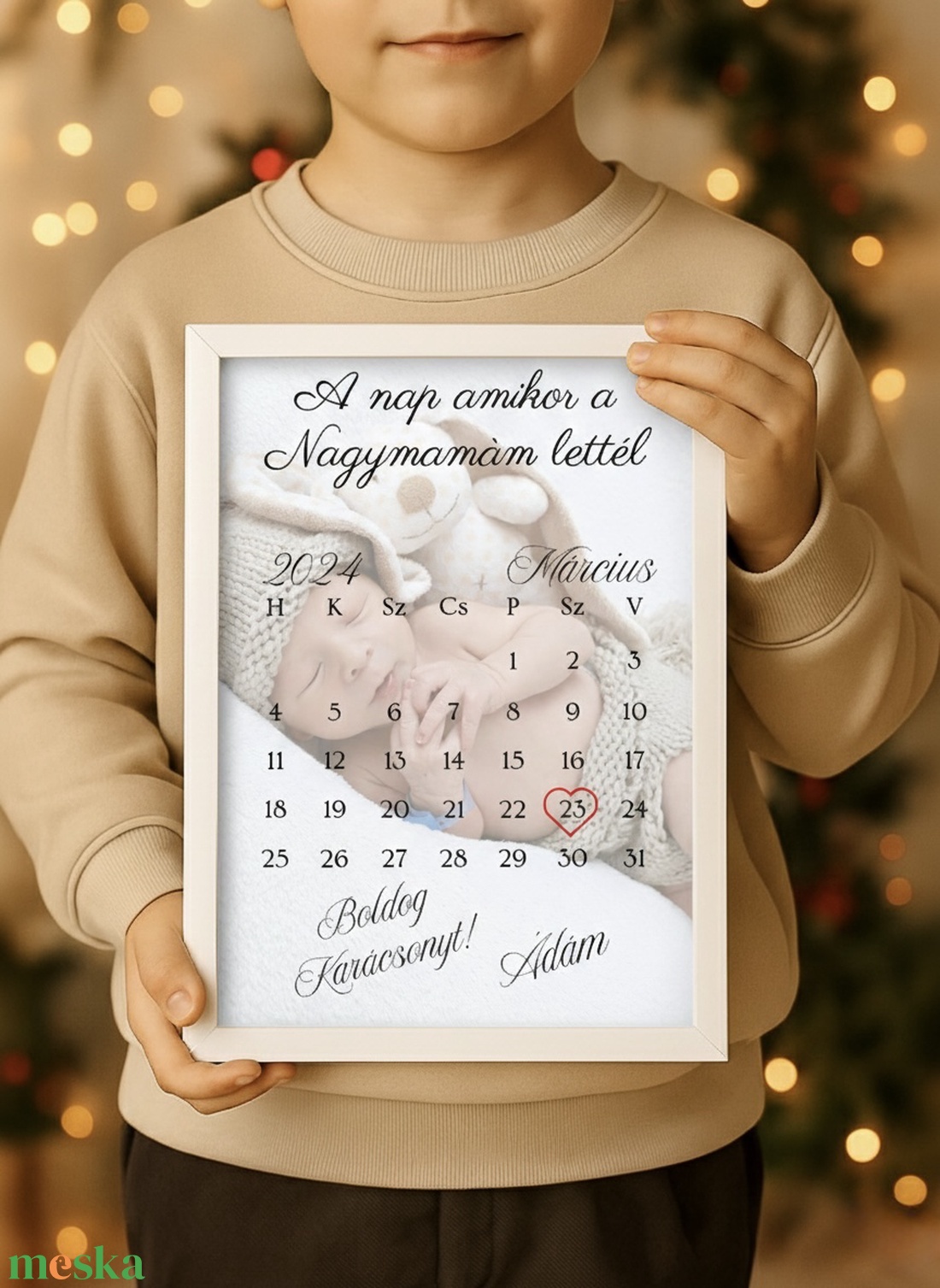 Boldog Karácsonyt Mama falikép - karácsony - karácsonyi lakásdekoráció - karácsonyi lakásdíszek - Meska.hu