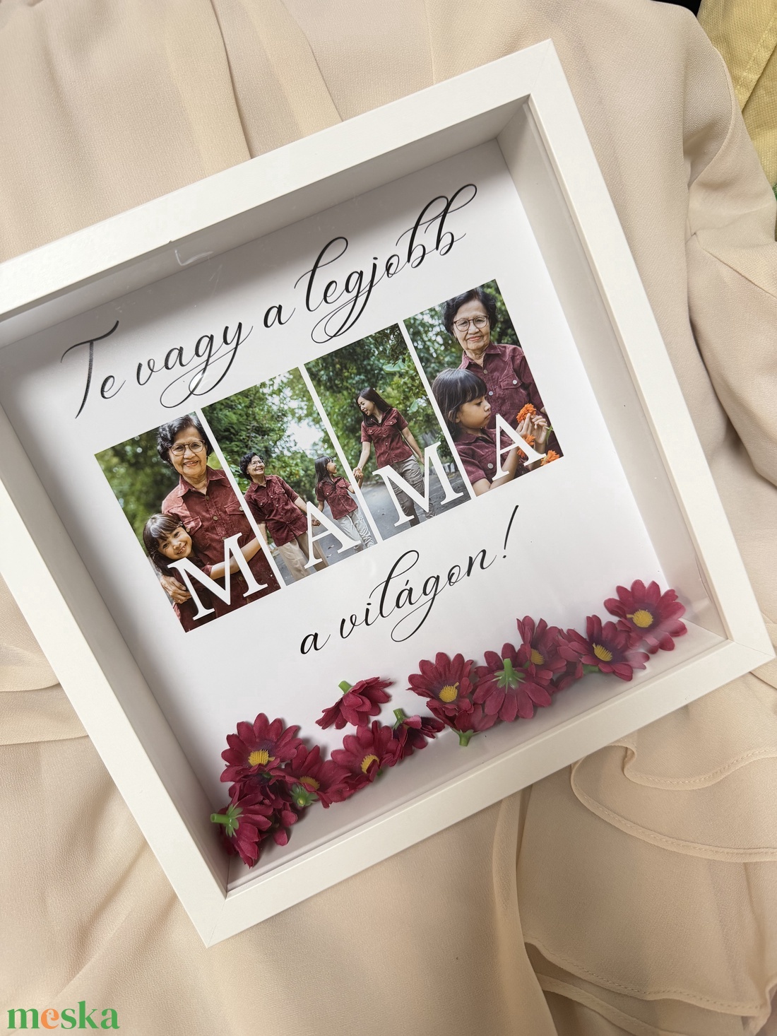 Boldog Anyák napját 3D falikép - otthon & életmód - papír, írószer - album & fotóalbum - Meska.hu