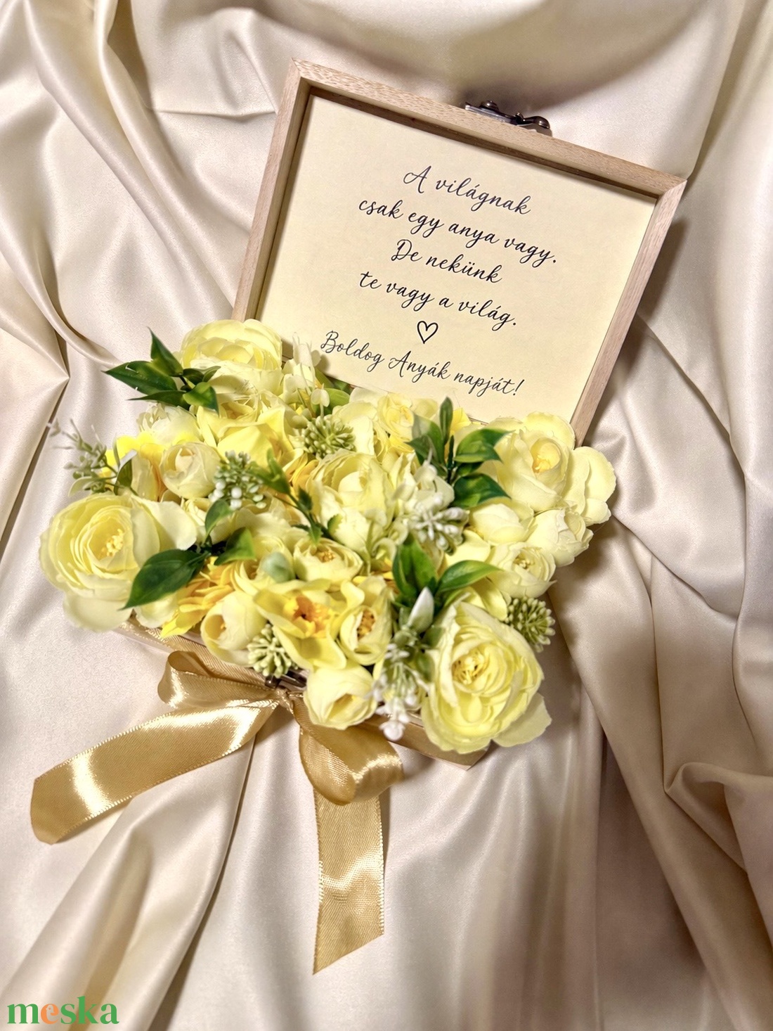 Boldog Anyák napját virágbox - otthon & életmód - virágdekoráció - virágdíszek - asztali virágdísz - Meska.hu