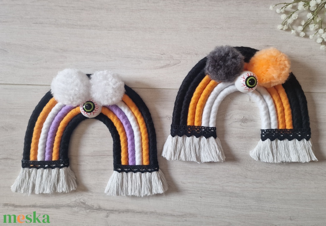 Halloween fali dekoráció-Szörnyecske - otthon & életmód - babaszoba, gyerekszoba - babaszoba dekoráció - Meska.hu