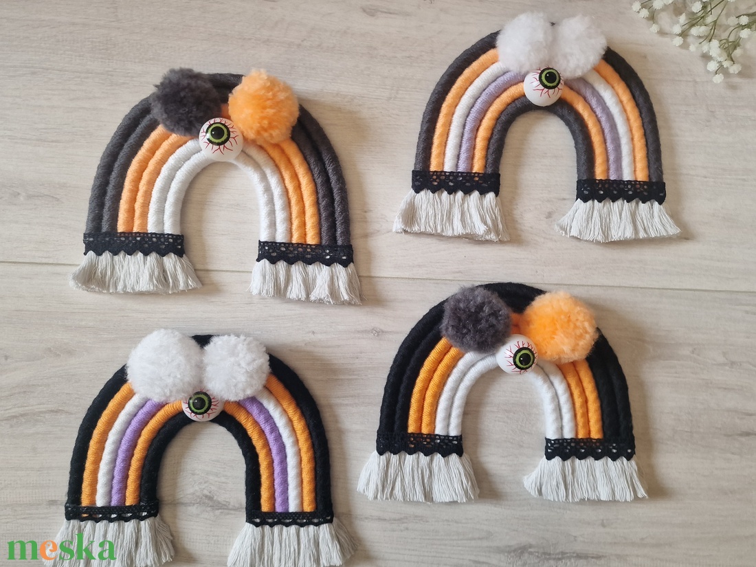 Halloween fali dekoráció-Szörnyecske - otthon & életmód - babaszoba, gyerekszoba - babaszoba dekoráció - Meska.hu