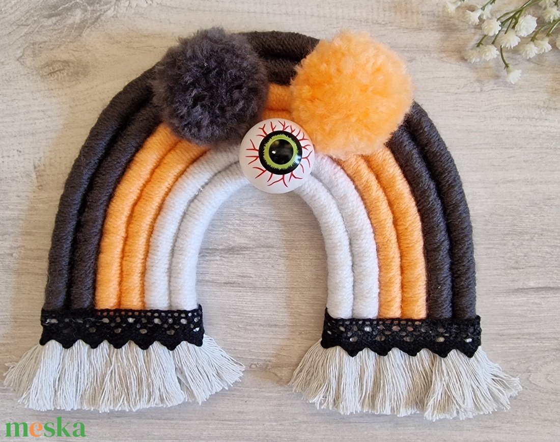 Halloween fali dekoráció-Szörnyecske - otthon & életmód - babaszoba, gyerekszoba - babaszoba dekoráció - Meska.hu