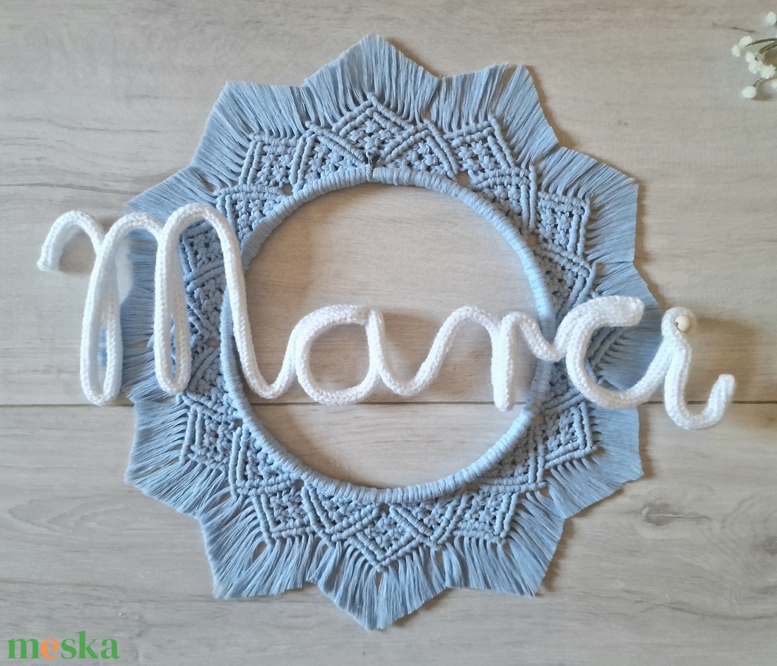 Fiús makramé mandala falidísz névvel - otthon & életmód - babaszoba, gyerekszoba - gyerek névtábla - Meska.hu Fiús makramé mandala falidísz névvel - otthon & életmód - babaszoba, gyerekszoba - gyerek névtábla - Meska.hu