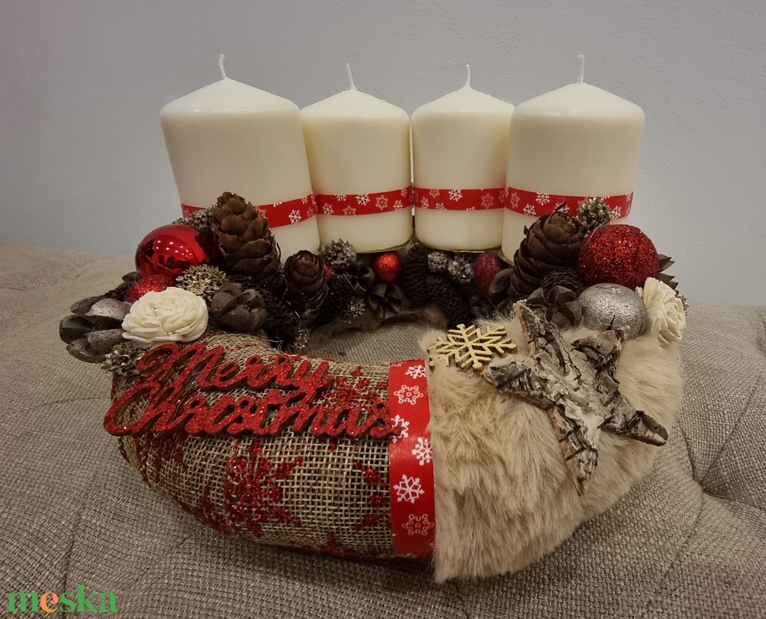 Adventi koszorú - karácsony - adventi díszek - adventi koszorú - Meska.hu Adventi koszorú - karácsony - adventi díszek - adventi koszorú - Meska.hu