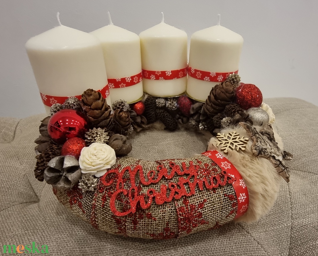 Adventi koszorú - karácsony - adventi díszek - adventi koszorú - Meska.hu Adventi koszorú - karácsony - adventi díszek - adventi koszorú - Meska.hu