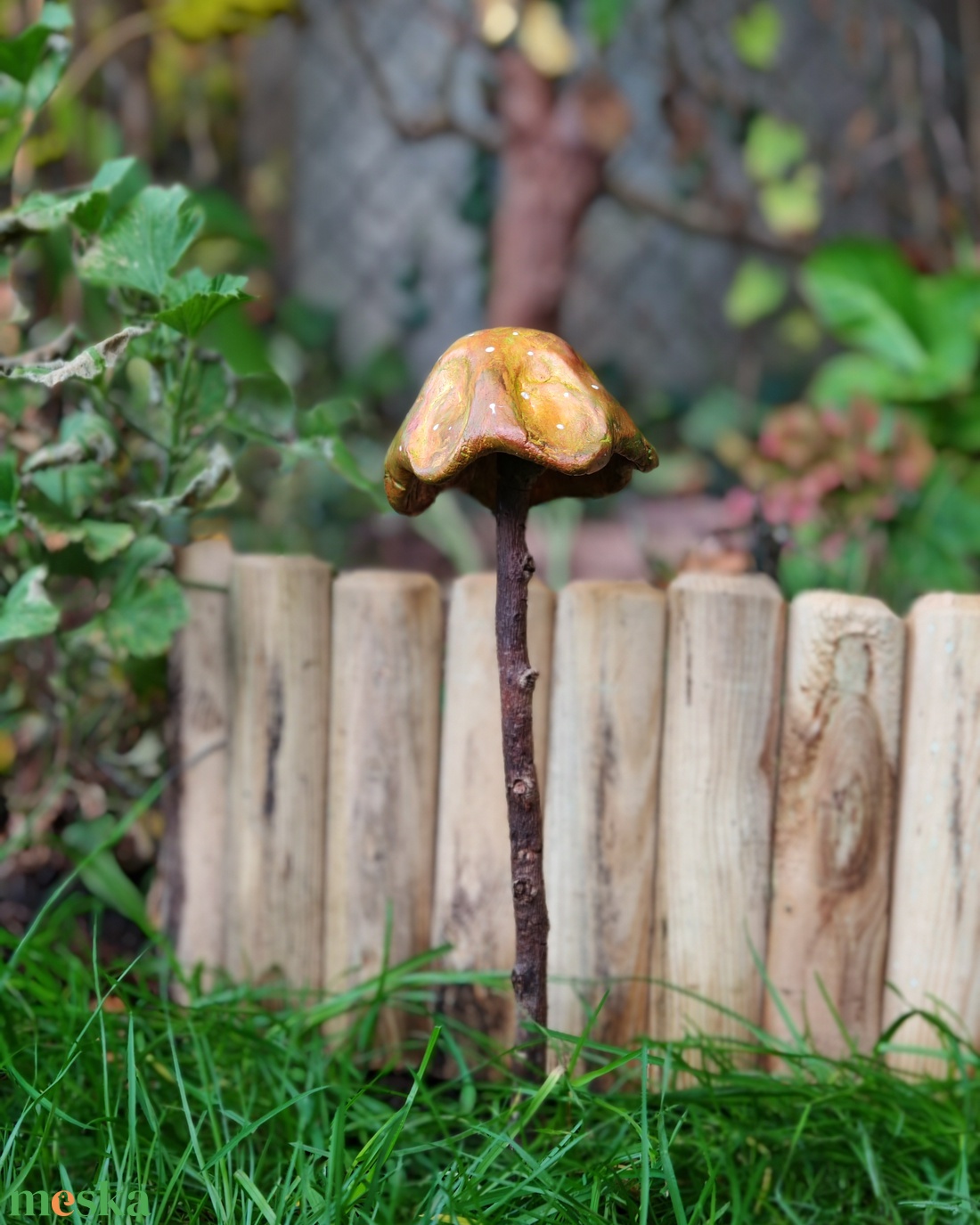 Antik gomba - otthon & életmód - ház & kert - kerti dísz - Meska.hu