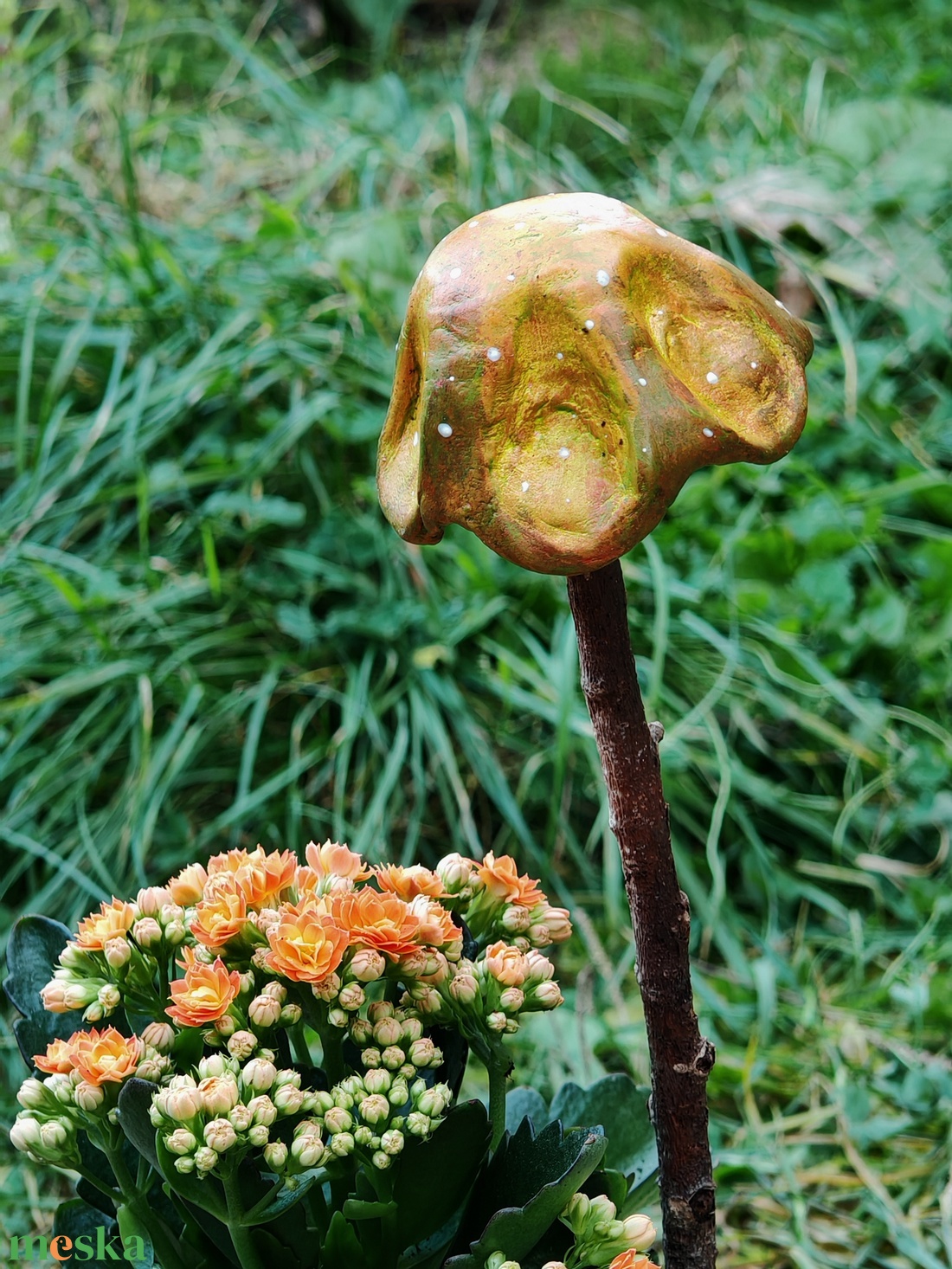 Antik gomba - otthon & életmód - ház & kert - kerti dísz - Meska.hu