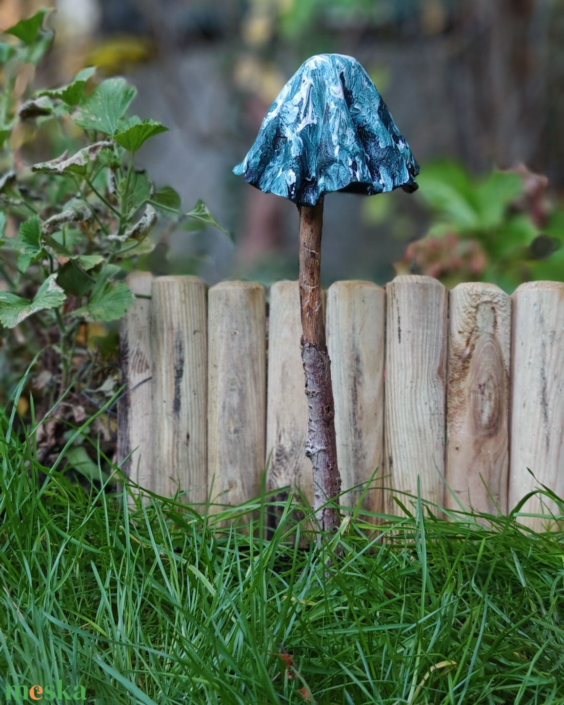 Fenyőfa gombavirág - otthon & életmód - ház & kert - kerti dísz - Meska.hu