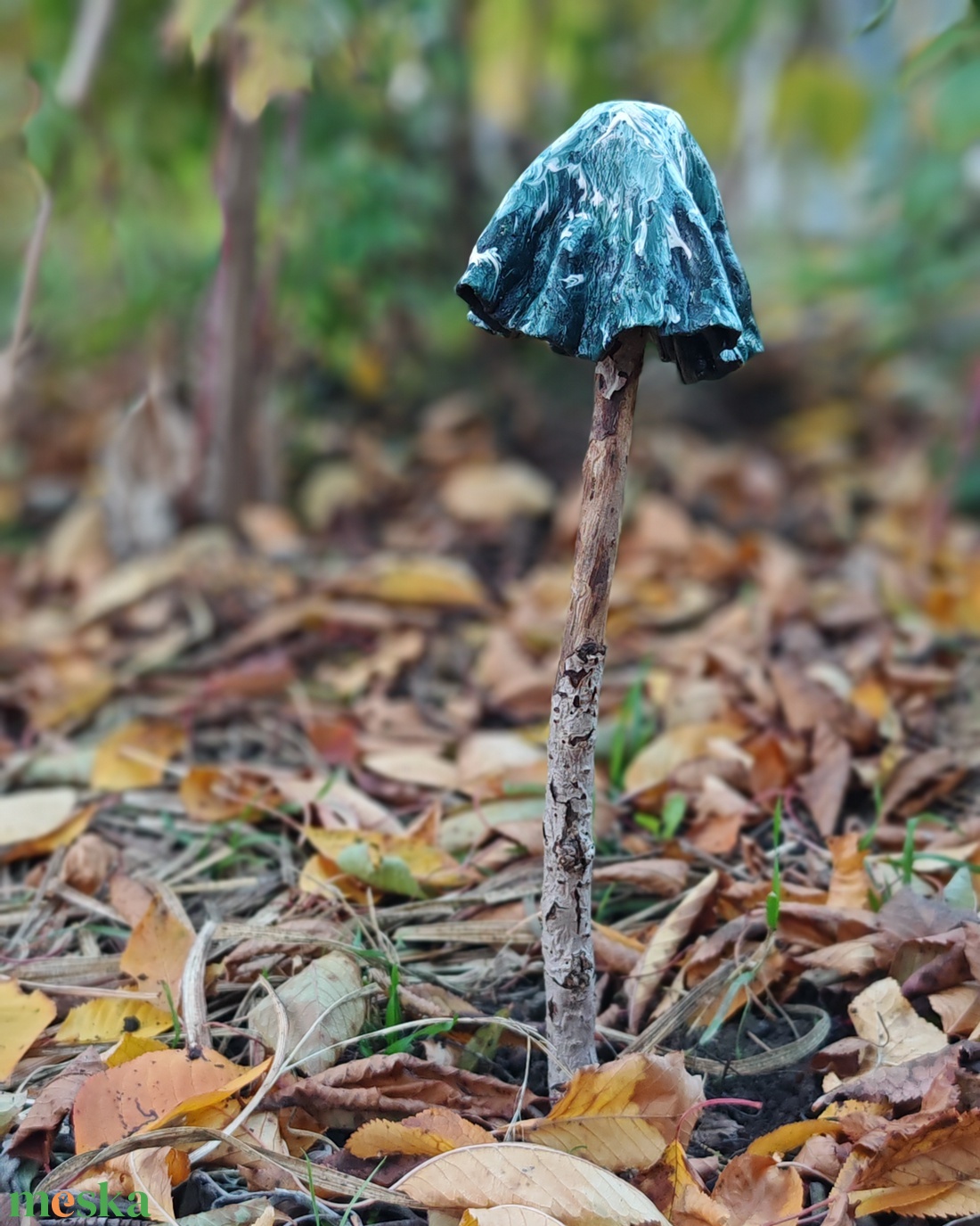 Fenyőfa gombavirág - otthon & életmód - ház & kert - kerti dísz - Meska.hu