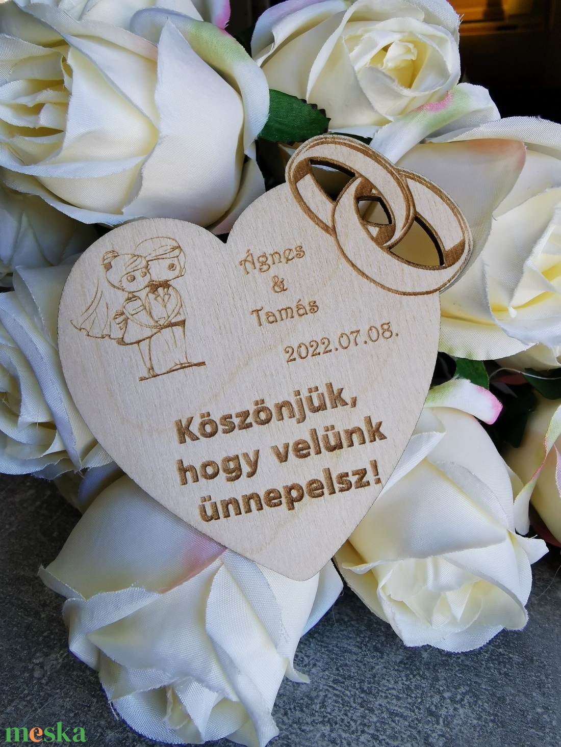 Esküvői hűtőmágnes - esküvő - emlék & ajándék - köszönőajándék - Meska.hu Esküvői hűtőmágnes - esküvő - emlék & ajándék - köszönőajándék - Meska.hu