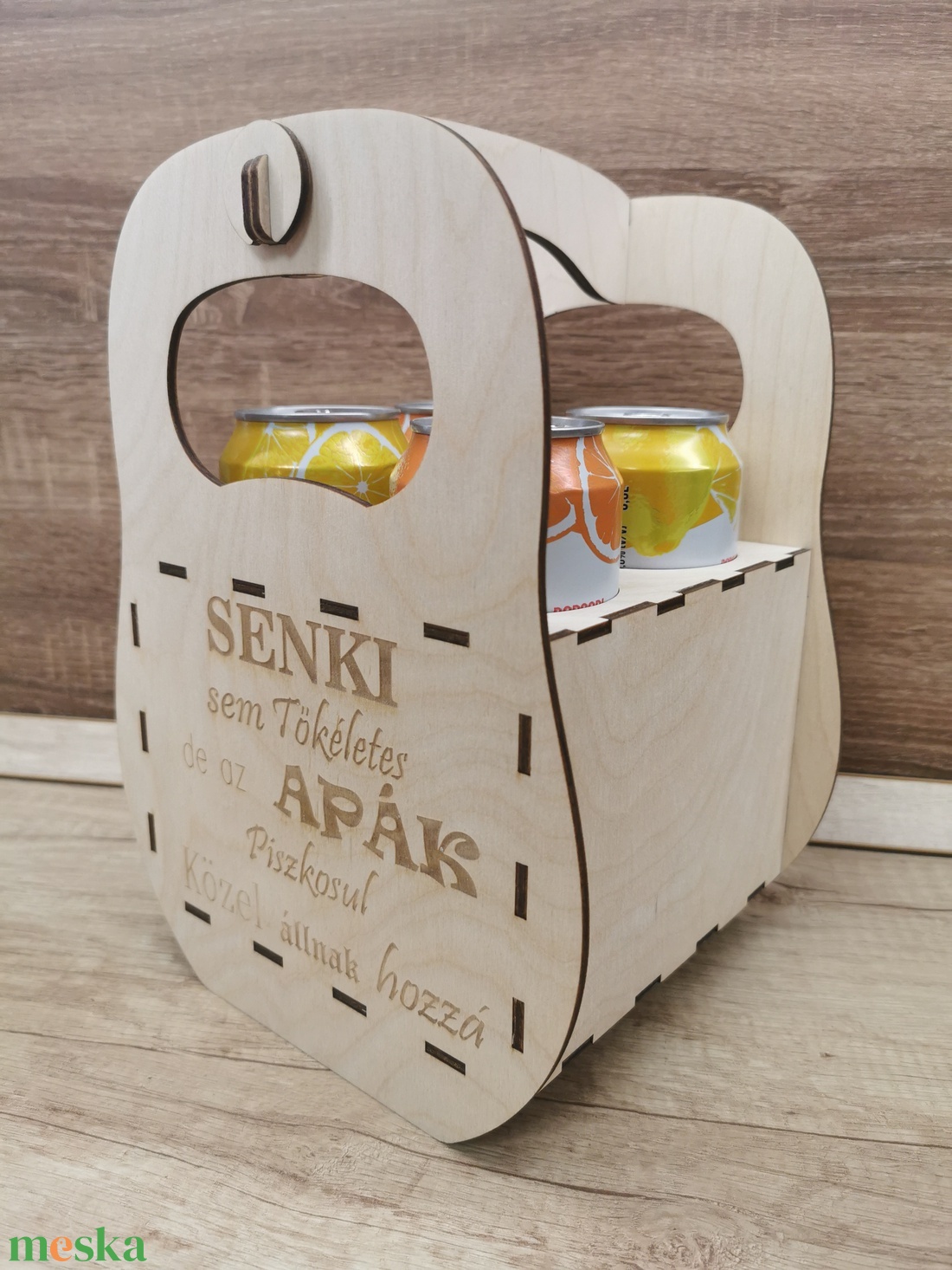 AJÁNDÉK SÖRTARTÓ- ESKÜVŐI KÖSZÖNŐAJÁNDÉK, APÁKNAPJA stb... - otthon & életmód - konyhafelszerelés, tálalás - italos kellékek - sörtartó - Meska.hu