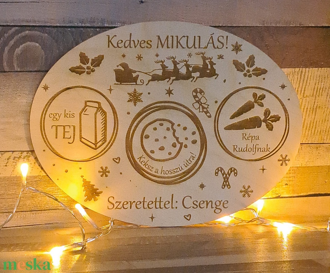 Mikulás tálca - karácsony - mikulás - mikulás beltéri dekoráció - Meska.hu Mikulás tálca - karácsony - mikulás - mikulás beltéri dekoráció - Meska.hu