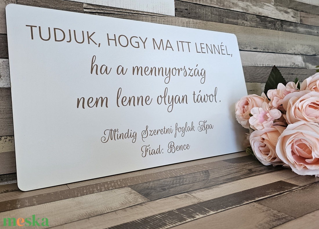 Esküvői emléktábla - esküvő - dekoráció - asztaldísz - Meska.hu Esküvői emléktábla - esküvő - dekoráció - asztaldísz - Meska.hu
