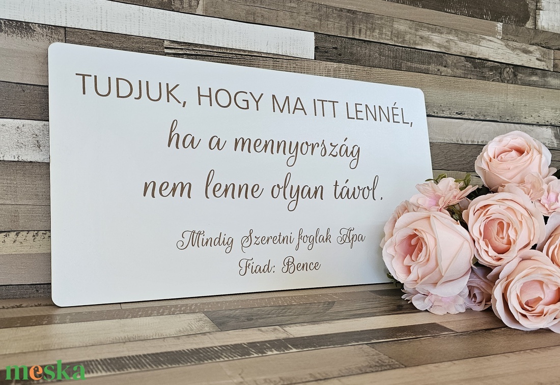 Esküvői emléktábla - esküvő - dekoráció - asztaldísz - Meska.hu Esküvői emléktábla - esküvő - dekoráció - asztaldísz - Meska.hu