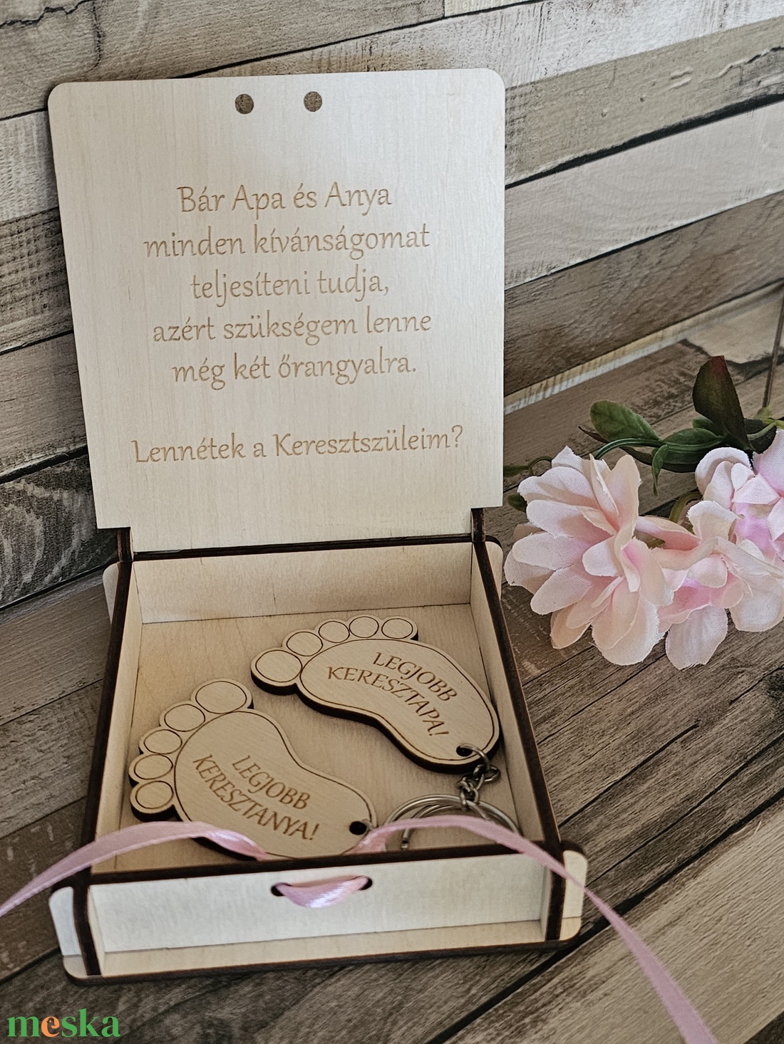 Keresztszülő felkérő kulcstartóval - otthon & életmód - dekoráció - dísztárgy - Meska.hu Keresztszülő felkérő kulcstartóval - otthon & életmód - dekoráció - dísztárgy - Meska.hu