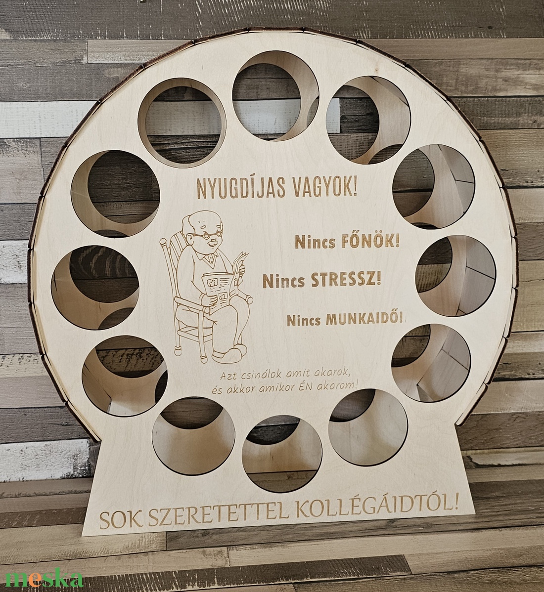 Sörtartó hordó formában  - otthon & életmód - konyhafelszerelés, tálalás - italos kellékek - sörtartó - Meska.hu