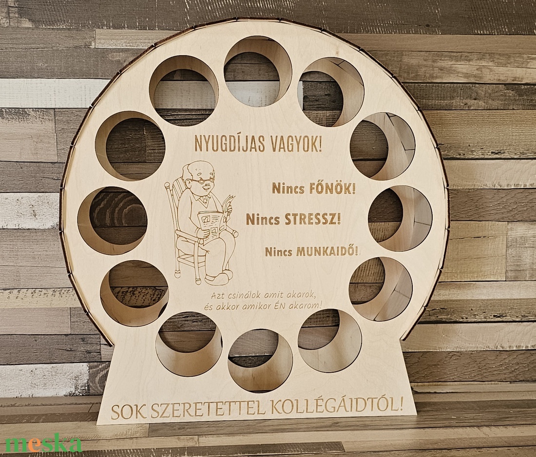 Sörtartó hordó formában  - otthon & életmód - konyhafelszerelés, tálalás - italos kellékek - sörtartó - Meska.hu