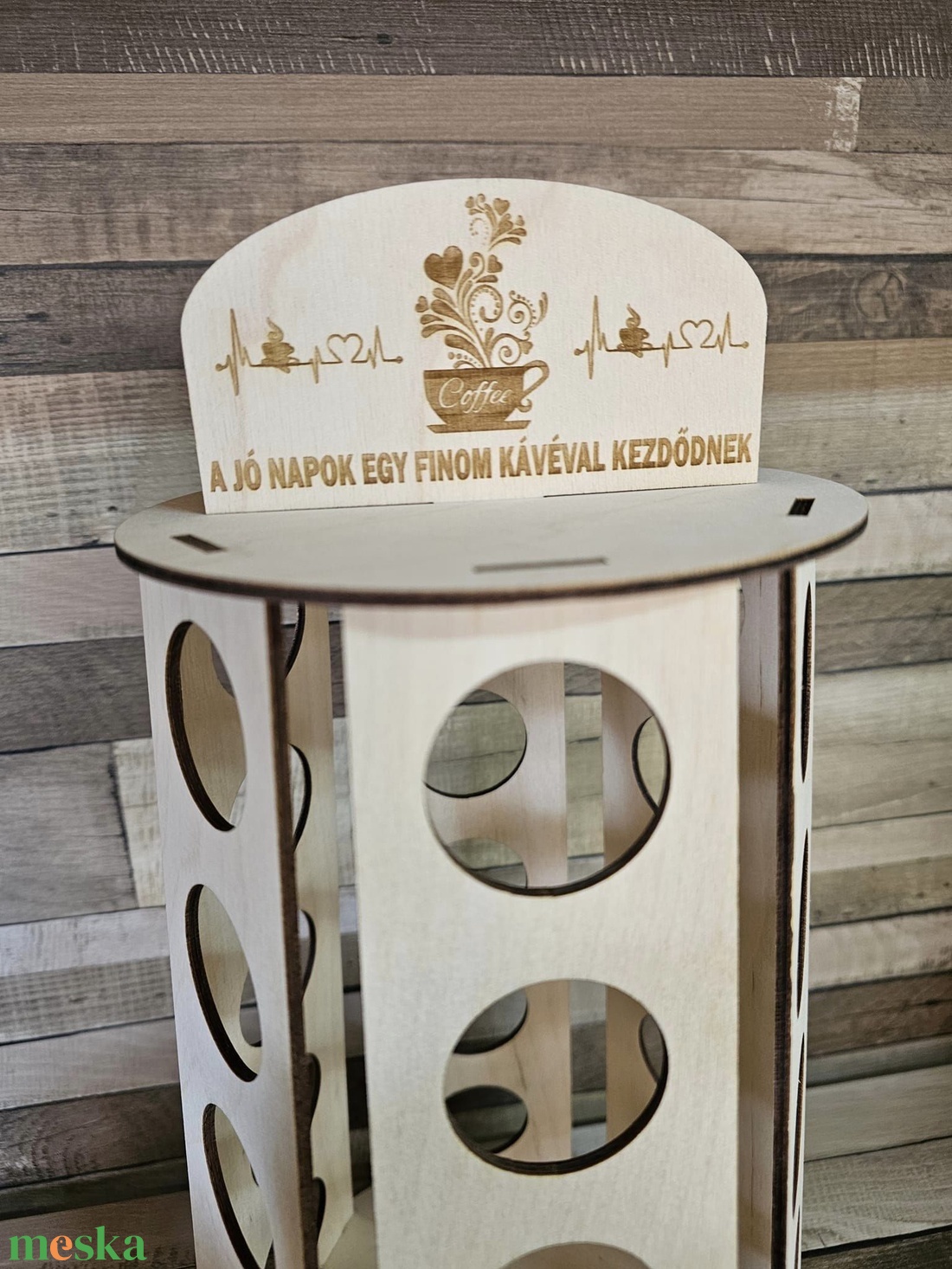 Kávékapszula tartó (Tchibo) - otthon & életmód - konyhafelszerelés, tálalás - konyhai tárolás - tea & kávé tárolás - Meska.hu