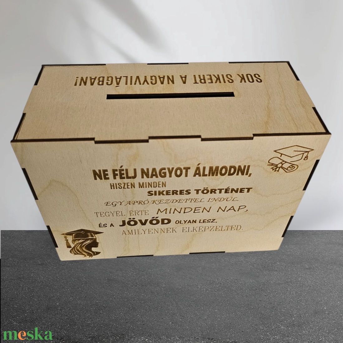 Egyedi Persely BALLAGÁSRA-DIPLOMAOSZTÓRA - otthon & életmód - dekoráció - asztal és polc dekoráció - persely - Meska.hu Egyedi Persely BALLAGÁSRA-DIPLOMAOSZTÓRA - otthon & életmód - dekoráció - asztal és polc dekoráció - persely - Meska.hu
