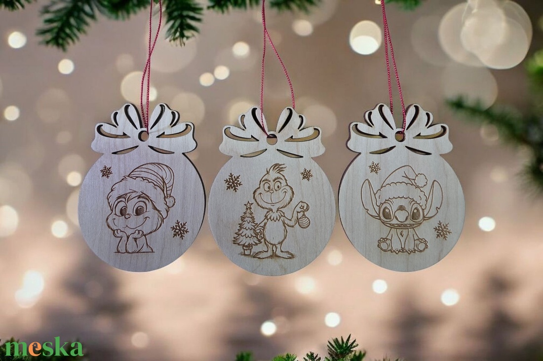 Mesefigurás karácsonyfa dísz - karácsony - karácsonyi lakásdekoráció - karácsonyfadíszek - Meska.hu