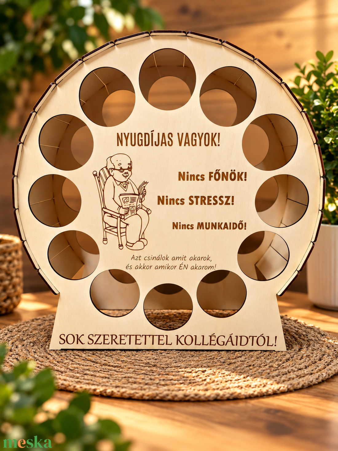 Sörtartó hordó formában  - otthon & életmód - konyhafelszerelés, tálalás - italos kellékek - sörtartó - Meska.hu