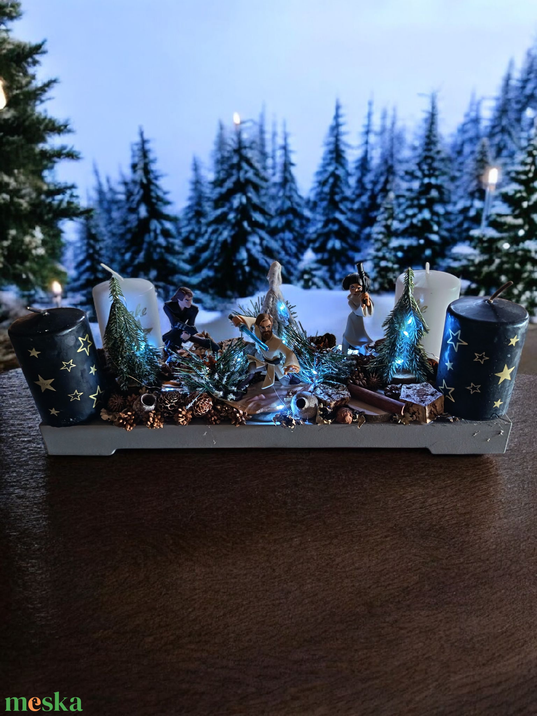 Star wars - karácsony - adventi díszek - adventi asztaldísz - Meska.hu