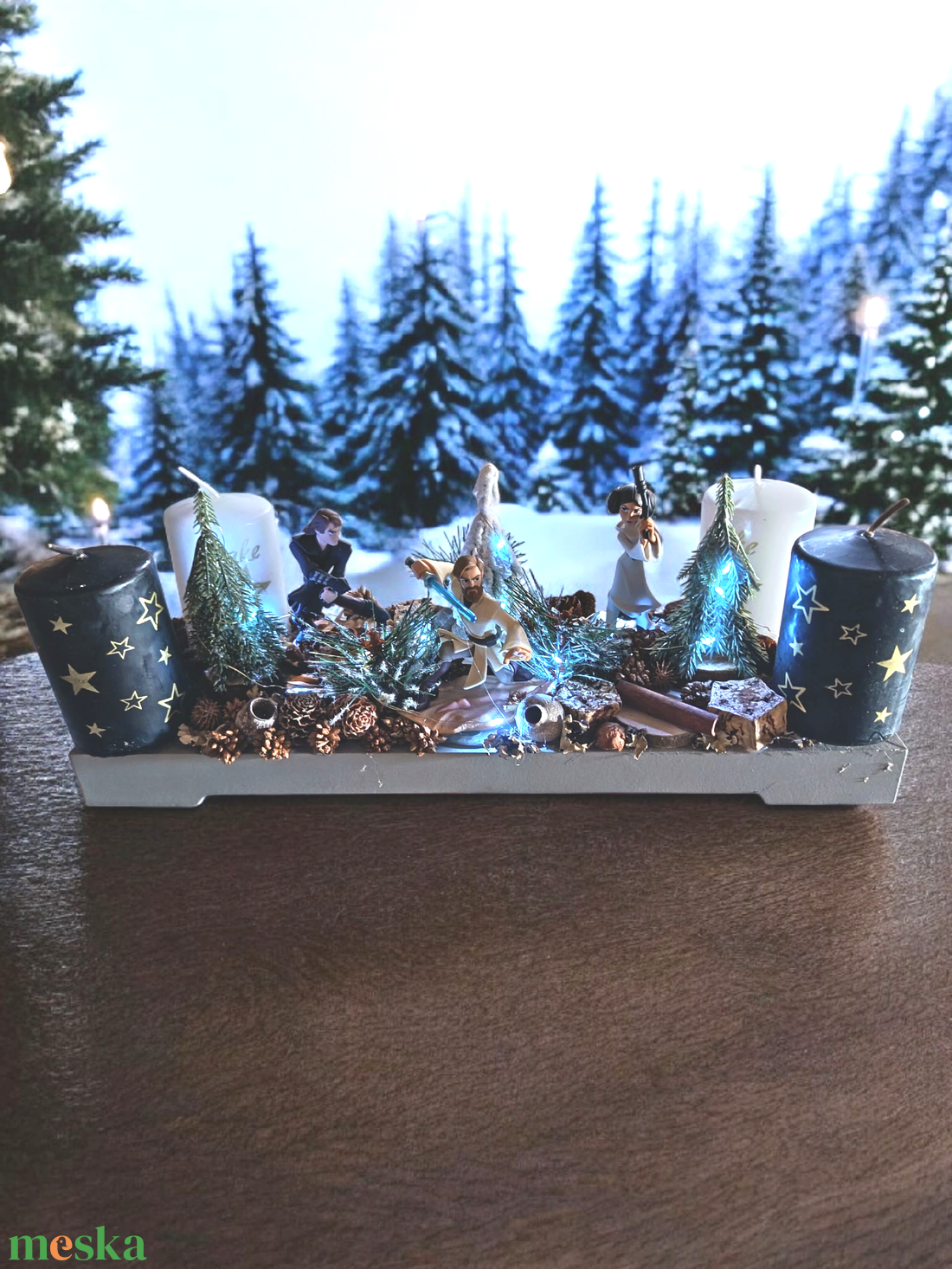 Star wars - karácsony - adventi díszek - adventi asztaldísz - Meska.hu