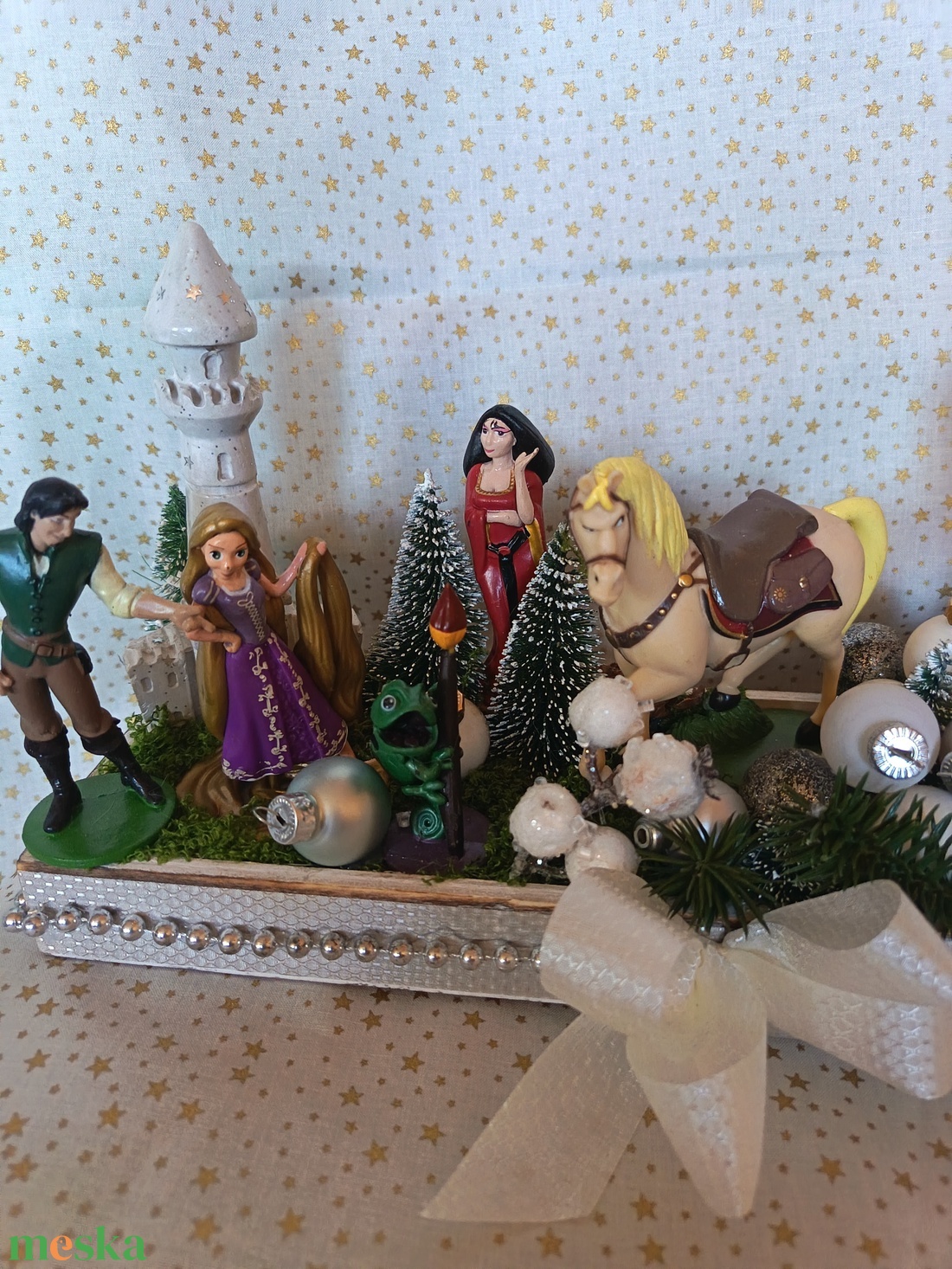 Walt Disney Aranyhaj - karácsony - adventi díszek - adventi asztaldísz - Meska.hu