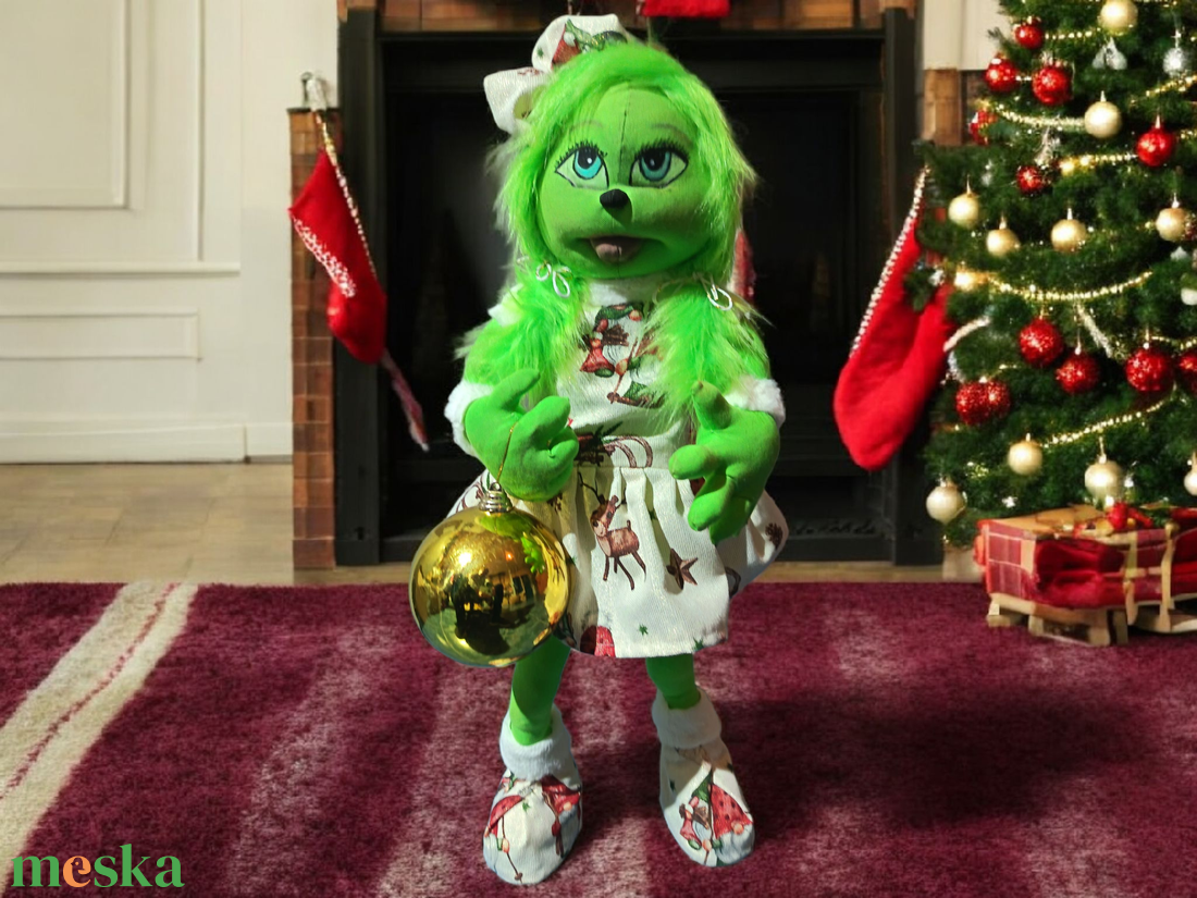 Grincs - karácsony - karácsonyi lakásdekoráció - karácsonyi manók, figurák - Meska.hu