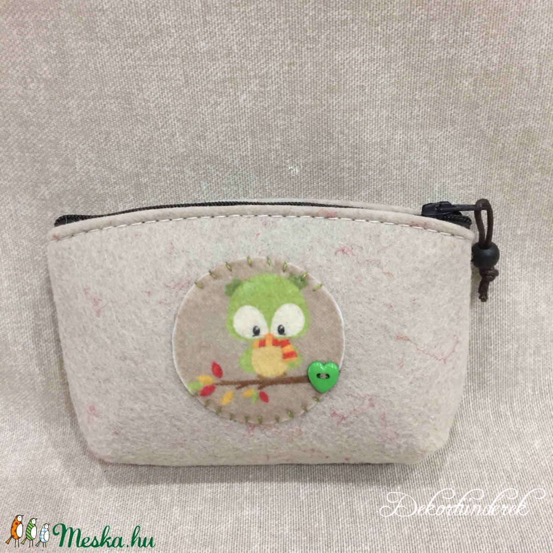 Mini baglyos nesszeszer - - Meska.hu Mini baglyos nesszeszer - - Meska.hu