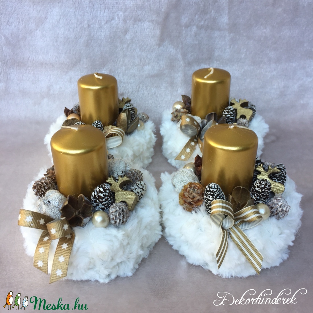 Adventi asztaldísz - - Meska.hu Adventi asztaldísz - - Meska.hu