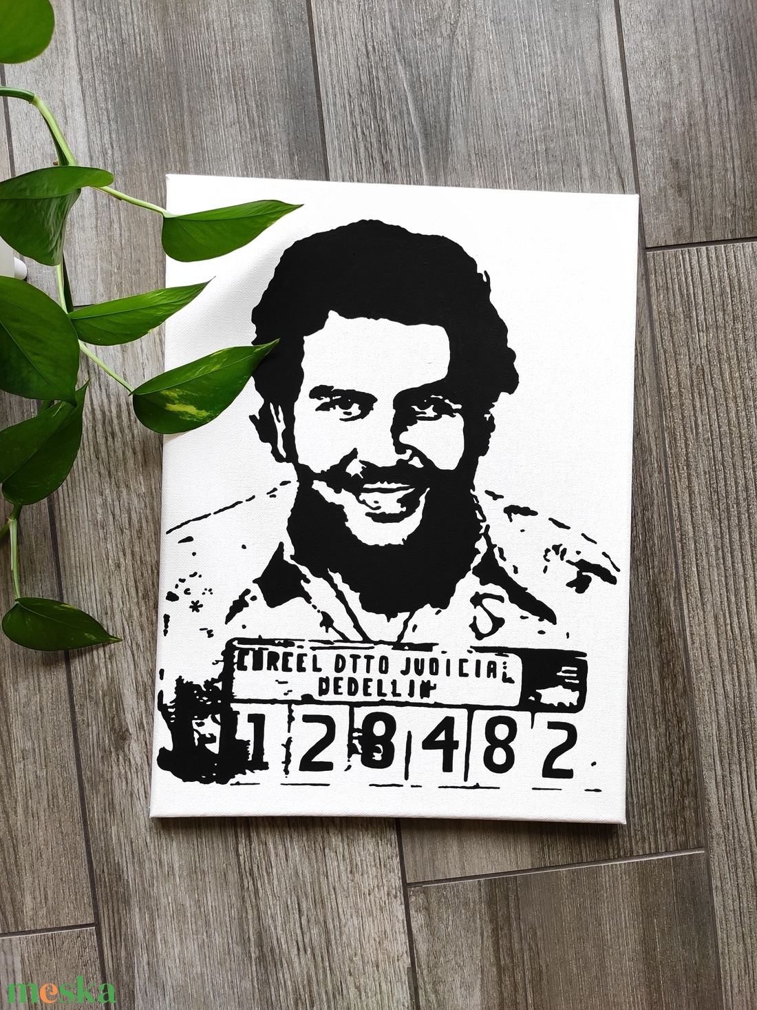 Pablo Escobar eredeti vászonkép - otthon & életmód - dekoráció - kép & falikép - vászonkép - Meska.hu Pablo Escobar eredeti vászonkép - otthon & életmód - dekoráció - kép & falikép - vászonkép - Meska.hu
