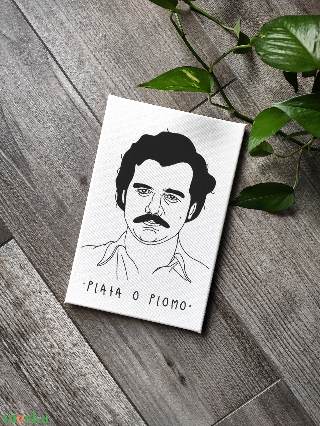 Pablo Escobar  vászonkép - otthon & lakás - dekoráció - kép & falikép - kép & falikép - Meska.hu