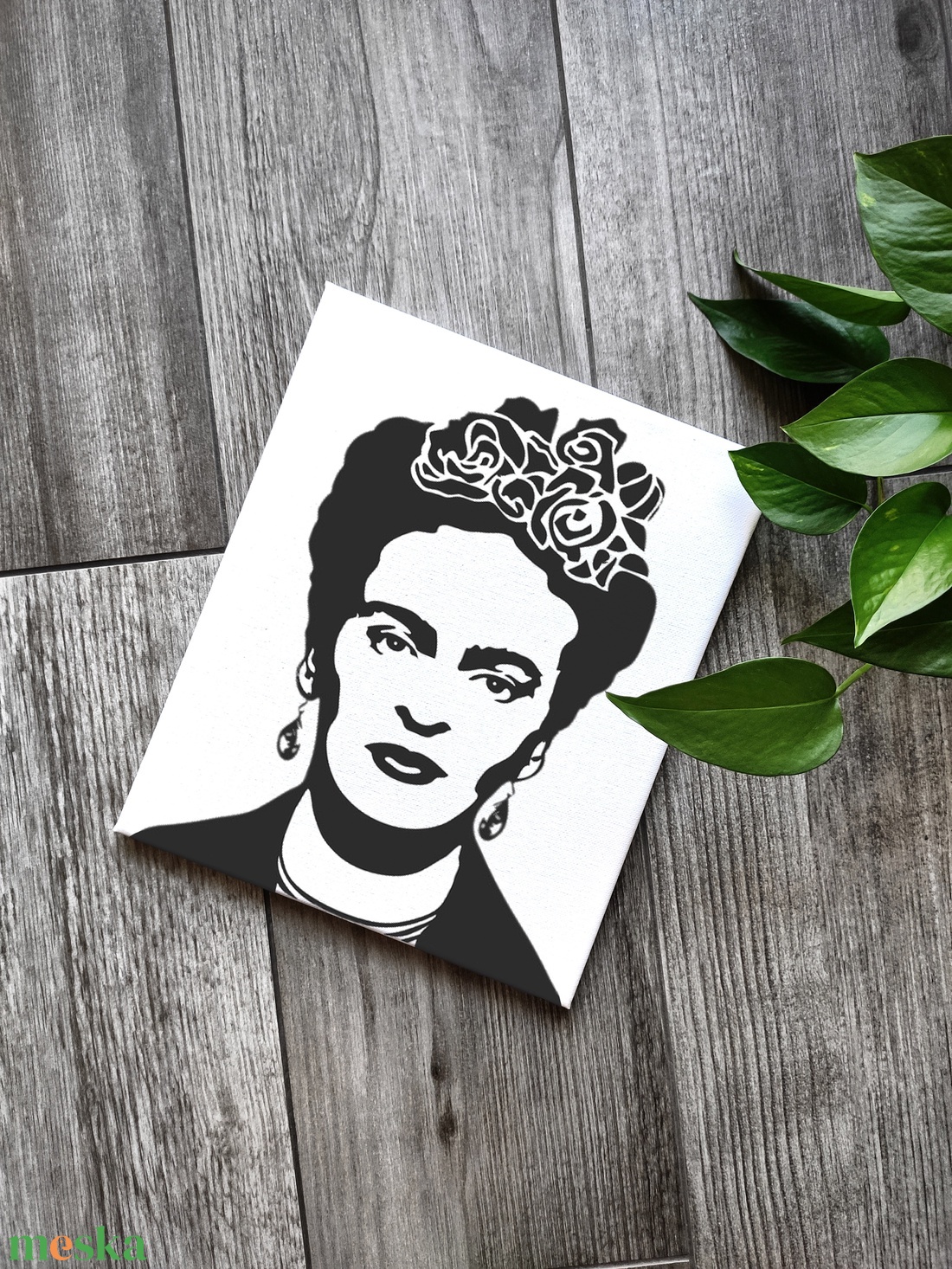 Frida Kahlo 1 vászonkép - otthon & életmód - dekoráció - kép & falikép - vászonkép - Meska.hu Frida Kahlo 1 vászonkép - otthon & életmód - dekoráció - kép & falikép - vászonkép - Meska.hu