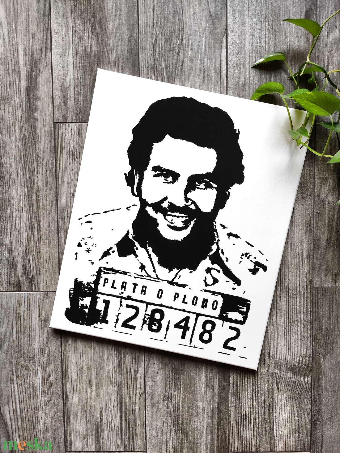 Pablo Escobar eredeti vászonkép - otthon & életmód - dekoráció - kép & falikép - vászonkép - Meska.hu Pablo Escobar eredeti vászonkép - otthon & életmód - dekoráció - kép & falikép - vászonkép - Meska.hu