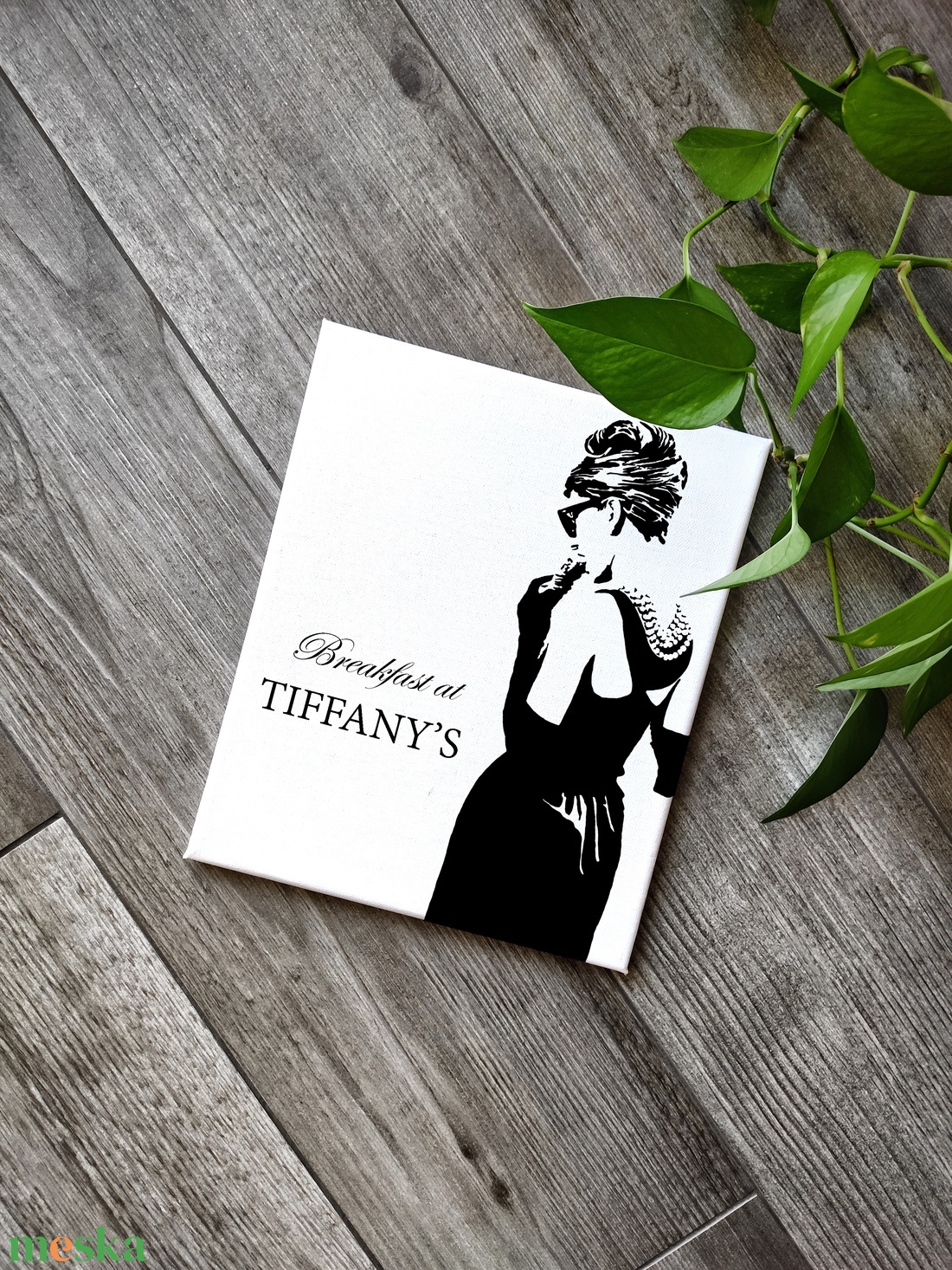 Audrey Hepburn - Breakfast at Tiffany's vászonkép - otthon & lakás - dekoráció - kép & falikép - vászonkép - Meska.hu