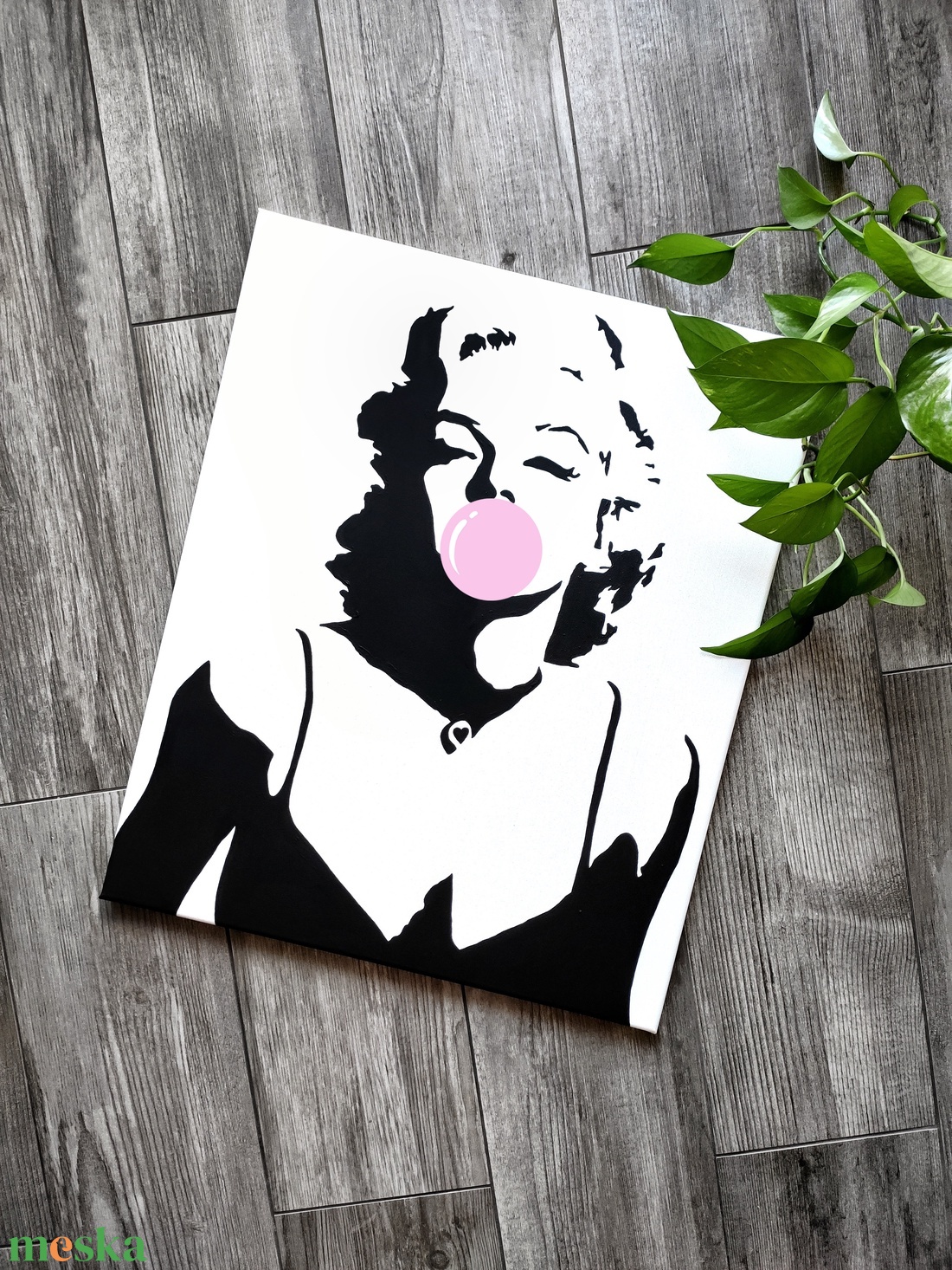 Marilyn Monroe vászonkép - otthon & lakás - dekoráció - kép & falikép - vászonkép - Meska.hu