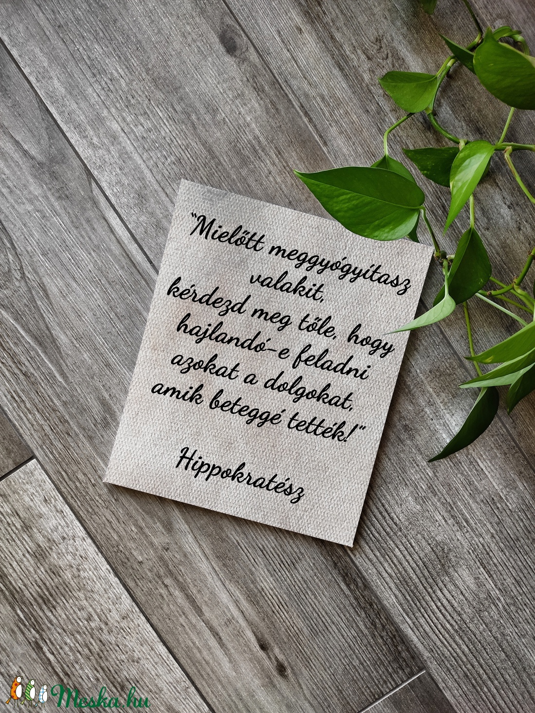 Mielőtt meggyógyítasz vászonkép - otthon & életmód - dekoráció - kép & falikép - Meska.hu Mielőtt meggyógyítasz vászonkép - otthon & életmód - dekoráció - kép & falikép - Meska.hu