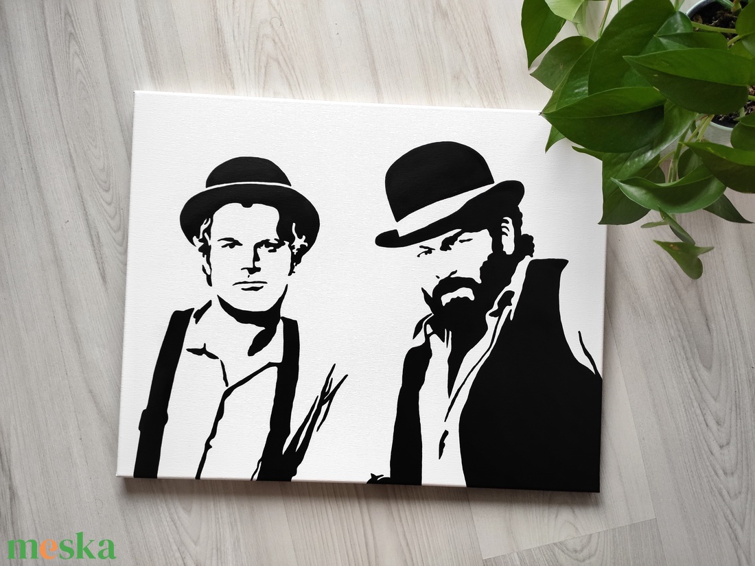 Bud Spencer és Terence Hill vászonkép - otthon & életmód - dekoráció - kép & falikép - vászonkép - Meska.hu Bud Spencer és Terence Hill vászonkép - otthon & életmód - dekoráció - kép & falikép - vászonkép - Meska.hu